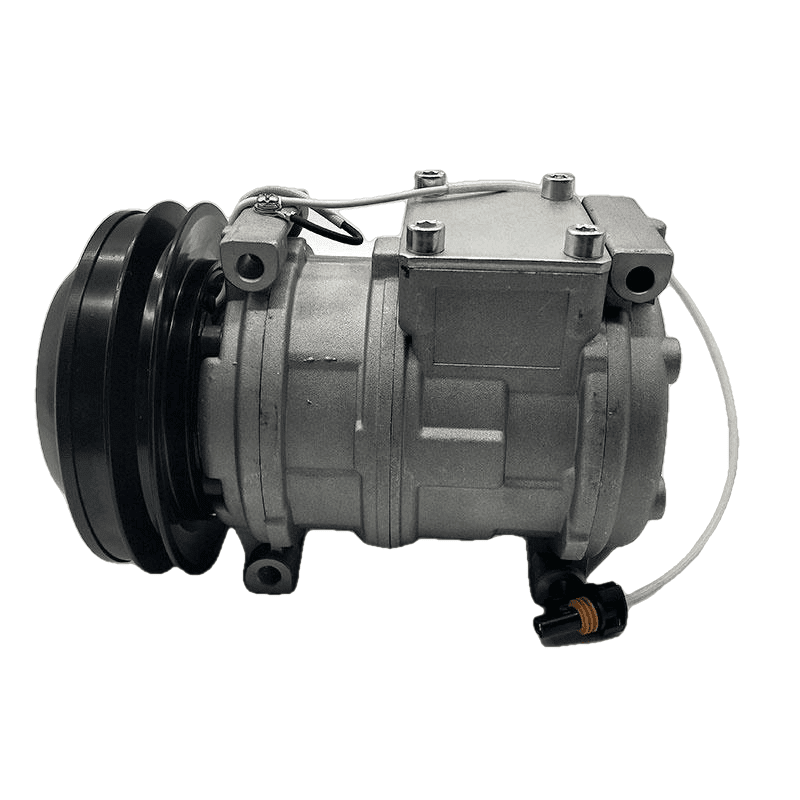 Fits Denso 4471702400 AC Compressor 10PA17C 12V Fits for John Deere 9120 Tractor 322 Loader - Fab Heavy Parts