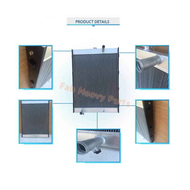 For Daewoo Excavator DH300 - 5 Hydraulic Radiator Core Assembly - Fab Heavy Parts