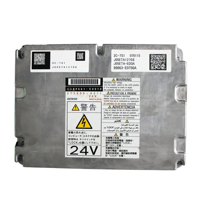 For Kobelco Excavator SK200-8 SK210-8 SK220-8 SK250-8 SK290-8 SK460-8 SK480-8 SK330-8 Engine Controller Panel E-ECU YN02P00042F1