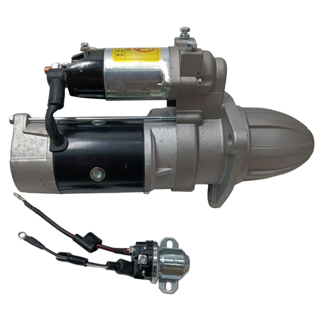 24V 13T Starter Motor 600-813-4120 Fits for Komatsu Engine S6D105-1 Excavator PC200-3 PC200LC-3 PC220-3 PC220LC-3 PF5LC-1 PW200-1 PW210-1