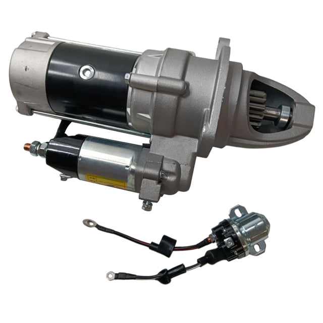 24V 13T Starter Motor 600-813-4120 Fits for Komatsu Engine S6D105-1 Excavator PC200-3 PC200LC-3 PC220-3 PC220LC-3 PF5LC-1 PW200-1 PW210-1