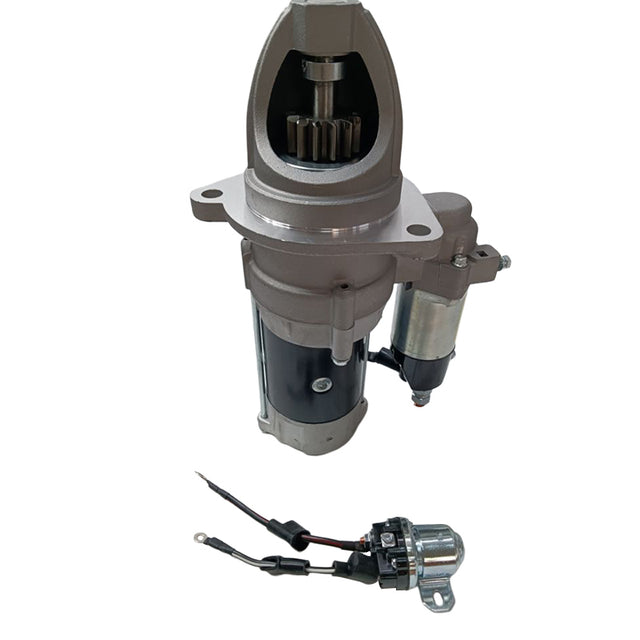 24V 13T Starter Motor 600-813-4120 Fits for Komatsu Engine S6D105-1 Excavator PC200-3 PC200LC-3 PC220-3 PC220LC-3 PF5LC-1 PW200-1 PW210-1