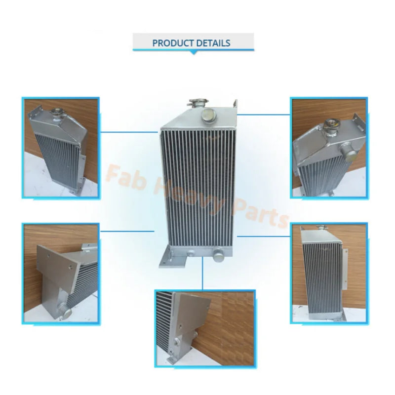 For Sany Gravemaskin SY75B Hydraulisk Radiator Core Assembly