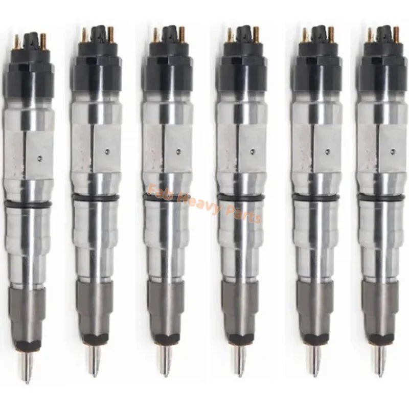 Fuel Injector 0445120080 for Doosan Dx225 Dl06s Engine - Fab Heavy Parts