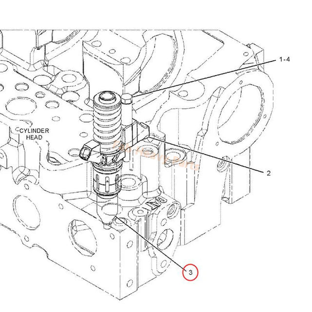 Fuel Injector 359-7434 3597434 20R-1304 20R1304 Fits for Caterpillar CAT Engine C15 C18, Remanufactured