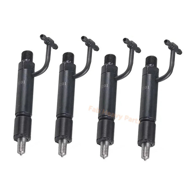 4 PCS Fuel Injector 729902-53100 for Yanmar Industrial Engine 4TNE94 4TNE98