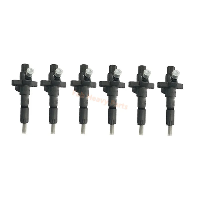 6 PCS Fuel Injector 8-97030285-1 1-05100437-1 8970302851 1051004371 for Isuzu Engine 4BD1 4BG1 6BG1 6BD1