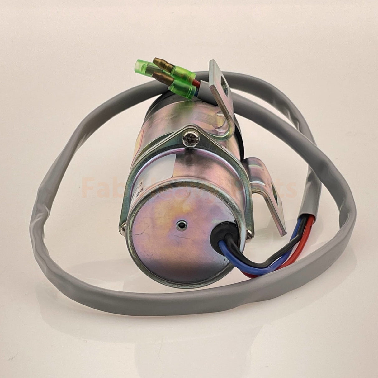 Fuel Shutoff Solenoid 1819100520 MV2 - 17A Fits Isuzu 4JG1 4JG2 6BG1 6BB1 Engine, 24V - Fab Heavy Parts