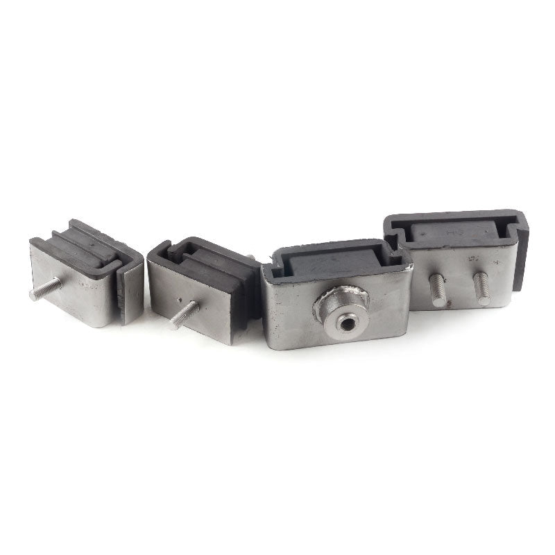 Hitachi Excavator EX200 - 6 Engine Mounting Rubber Cushion Feet Bumper - Fab Heavy Parts