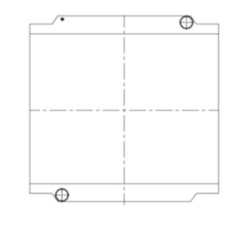 Hydraulic Radiator Core 923/05400 30/913200 923/04100 157/78600 30/905300 923/01900 for JCB 530/110 - Fab Heavy Parts