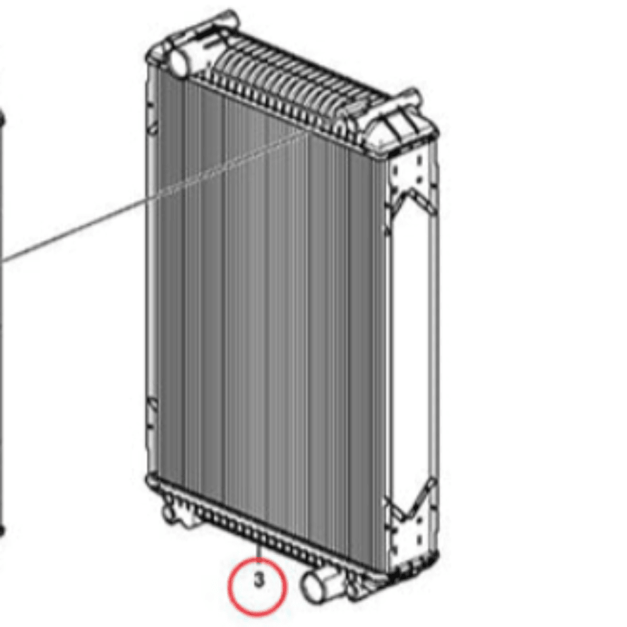Hydraulic Radiator VOE17488947 for Volvo Loader L60H L70H L90H - Fab Heavy Parts
