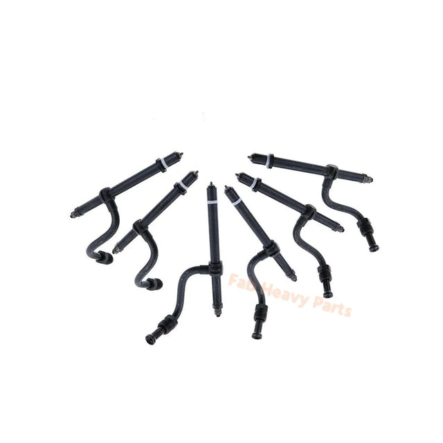 6 PCS Fuel Injector AR39811 AR46846 AR50781 SE501163 Fits for John Deere 3010 3020 4000 4010 4020 4040 4230 500 500C 510 600 660