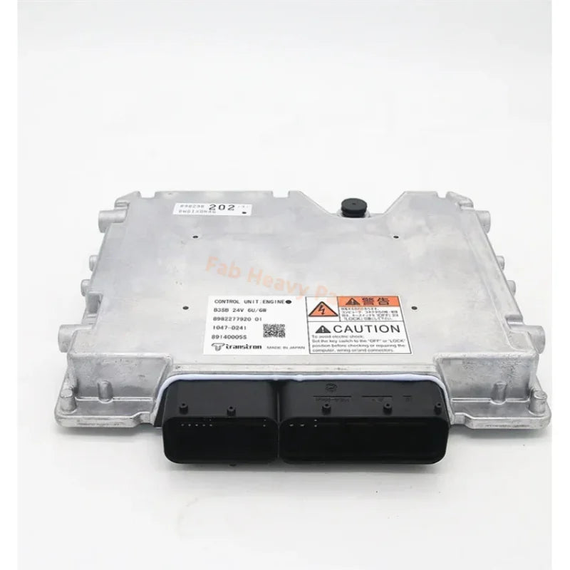 Isuzu 6WG1 Engine Electrical Control Unit 8-98296202-3 8982962023 for Hitachi Excavator ZX850-3 ZX650-3 ZX450 ZX470 Sumitomo SH800-3