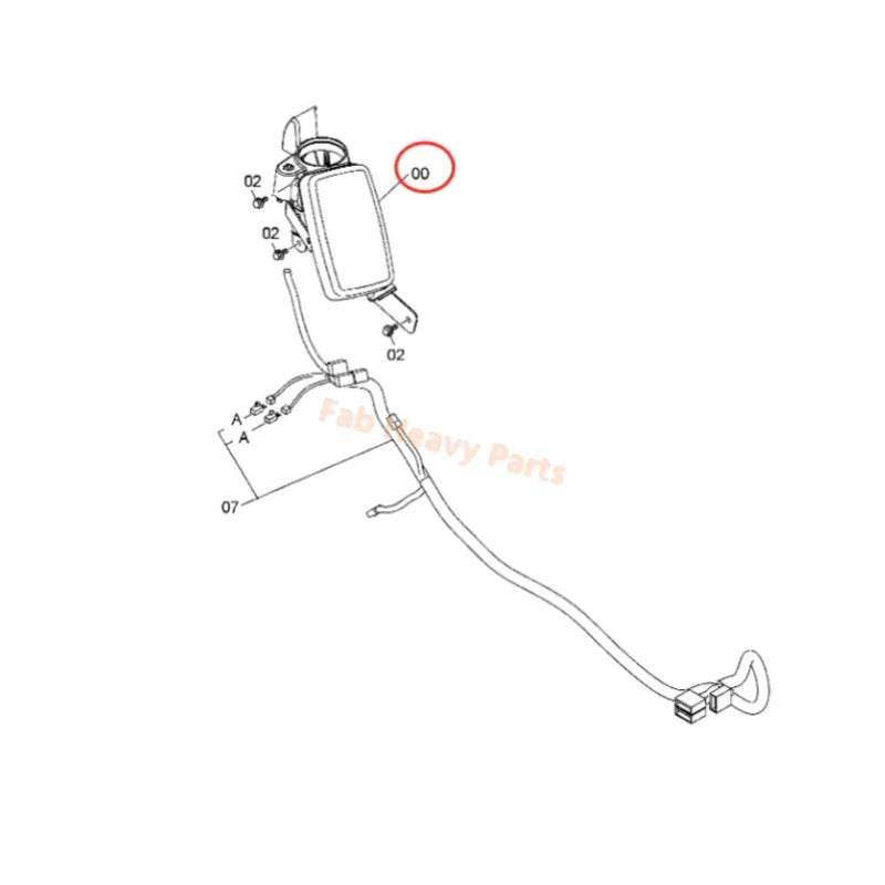 Monitor Display Panel 4463762 for Hitachi ZX450 ZX600 ZX800 Excavator