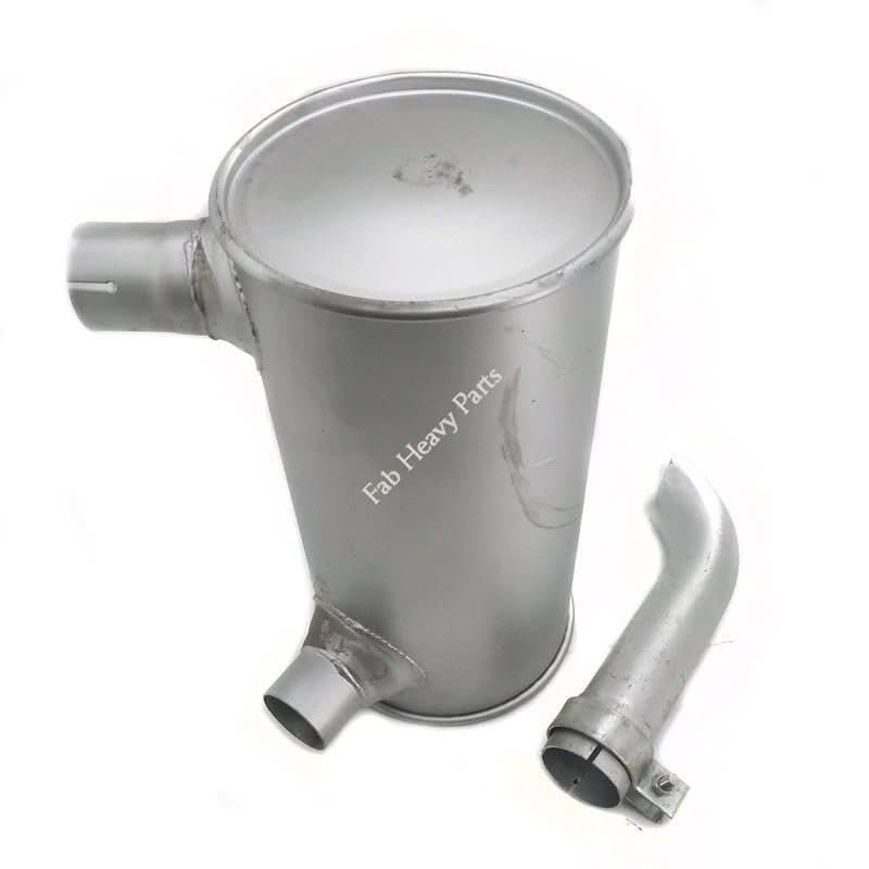 Muffler Silencer 6731 - 11 - 5511 for Komatsu Engine 4D102 4D95 Excavator PC75UU - 3 PC60 - 7 PC75US - 3 PC75UD - 3 PC78MR - 6 - Fab Heavy Parts