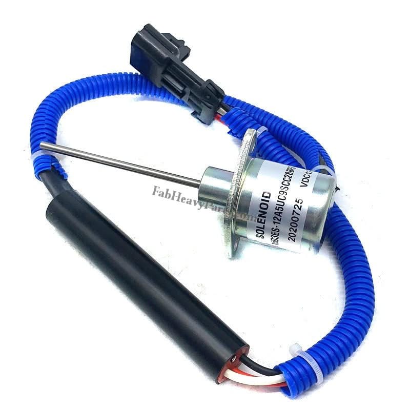 New 1503ES - 12A5UC9SCC28 Shutdown Shut Off 12V Stop Solenoid SA - 4310 - 12V - Fab Heavy Parts