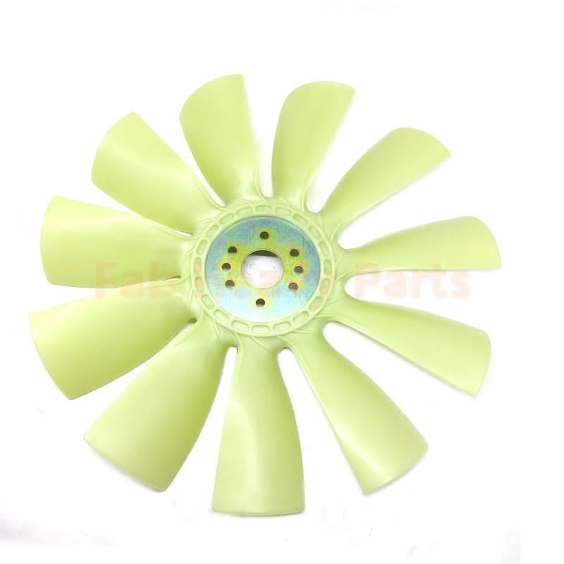 New Cooling Fan Blade fits Mitsubishi S4K Engine CAT 312 120B Excavator, 11 Blades - Fab Heavy Parts