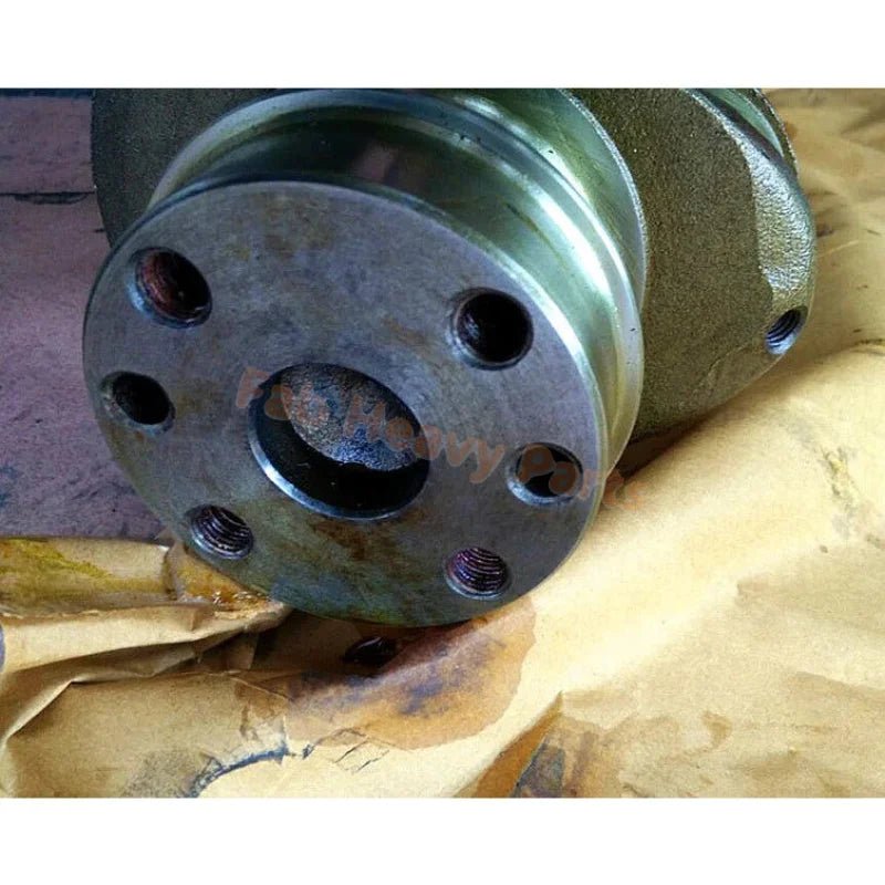New Crankshaft Fits Mitsubishi S4E2 S4E Engine, Alloy - Fab Heavy Parts