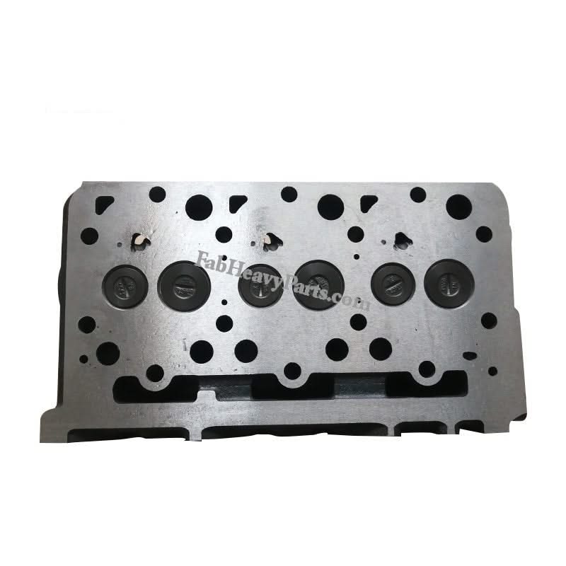 New D1503 Complete Cylinder Head 1A013 - 03043 1A013 - 03044 for Kubota KX91 L3130 R420S U35 - Fab Heavy Parts