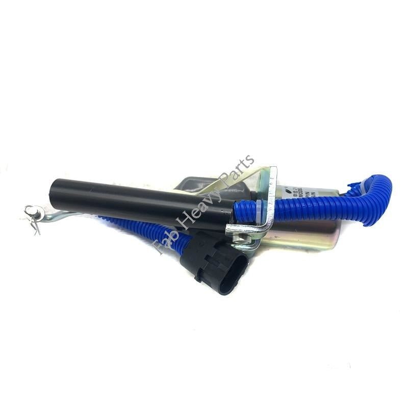 New Fits Cummins Engine Stop Solenoid Fuel Shutoff 4942879 D59 - 002 - 01A 5295567 Replacement, Warranty 1 Year - Fab Heavy Parts