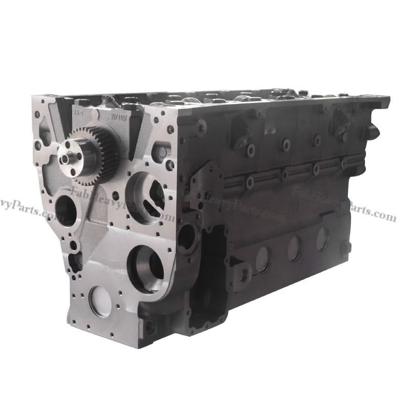 New Fits Komatsu Engine 6D102 Cylinder Block Assembly w/ Crankshaft Piston Sleeve Bearing Connecting Rod - Fab Heavy Parts