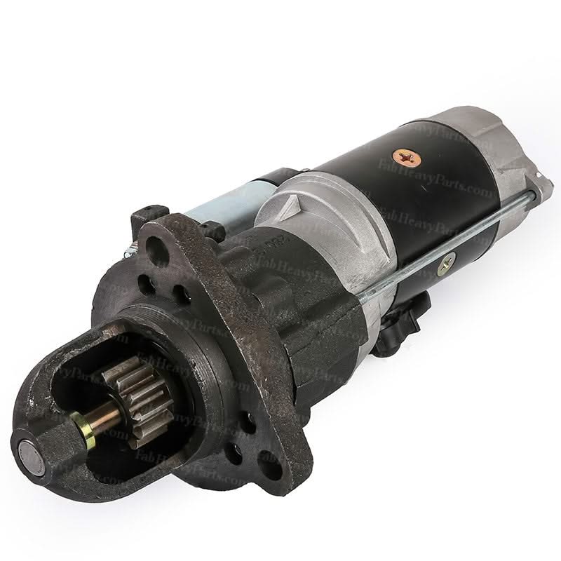 New Fits Komatsu Engine Starter Motor, 24V 12 Teeth 7.5KW - Fab Heavy Parts