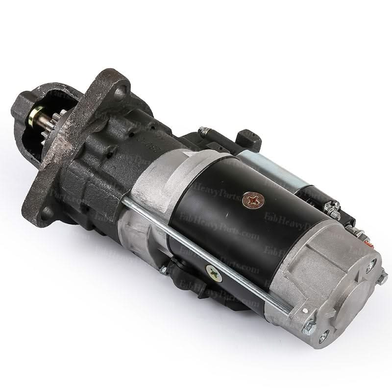 New Fits Komatsu Engine Starter Motor, 24V 12 Teeth 7.5KW - Fab Heavy Parts
