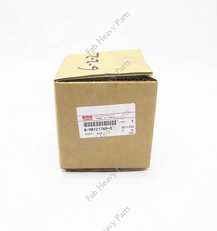 New Genuine Emission Piping EGR 8981217690 8 - 98121769 - 0 for Isuzu 4HK1G3 Engine - Fab Heavy Parts