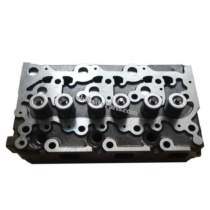 New Kubota Engine D1703 Cylinder Head Assembly 16487 - 03050 16444 - 03040 1A033 - 03042 1G711 - 03040 1G757 - 03040 with Valves Springs - Fab Heavy Parts