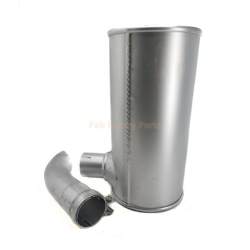 New Muffler 6732 - 11 - 5570 Fits for Komatsu PC120 - 6 PC130 - 6 PC100 - 6 Excavator with Pipe 80mm - Fab Heavy Parts