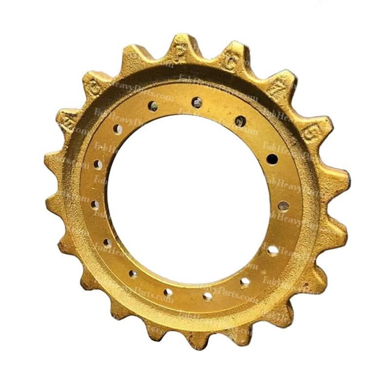 New Sprocket Fits Komatsu PC78 PC88MR - 8 Excavator w/ 19 Teeth, 14 Holes - Fab Heavy Parts