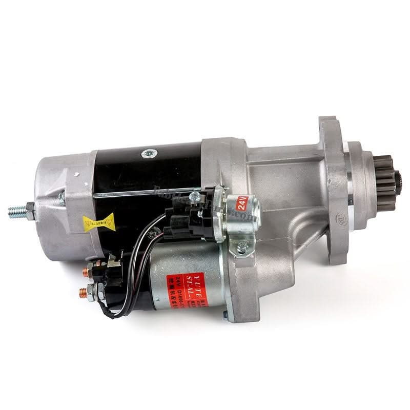 New Starter Motor 207 - 1548 2071548, 6V5539 6V - 5539, 2871253 287 - 1253, 3103914 310 - 3914, 19011509, 39MT, 24V - Fab Heavy Parts