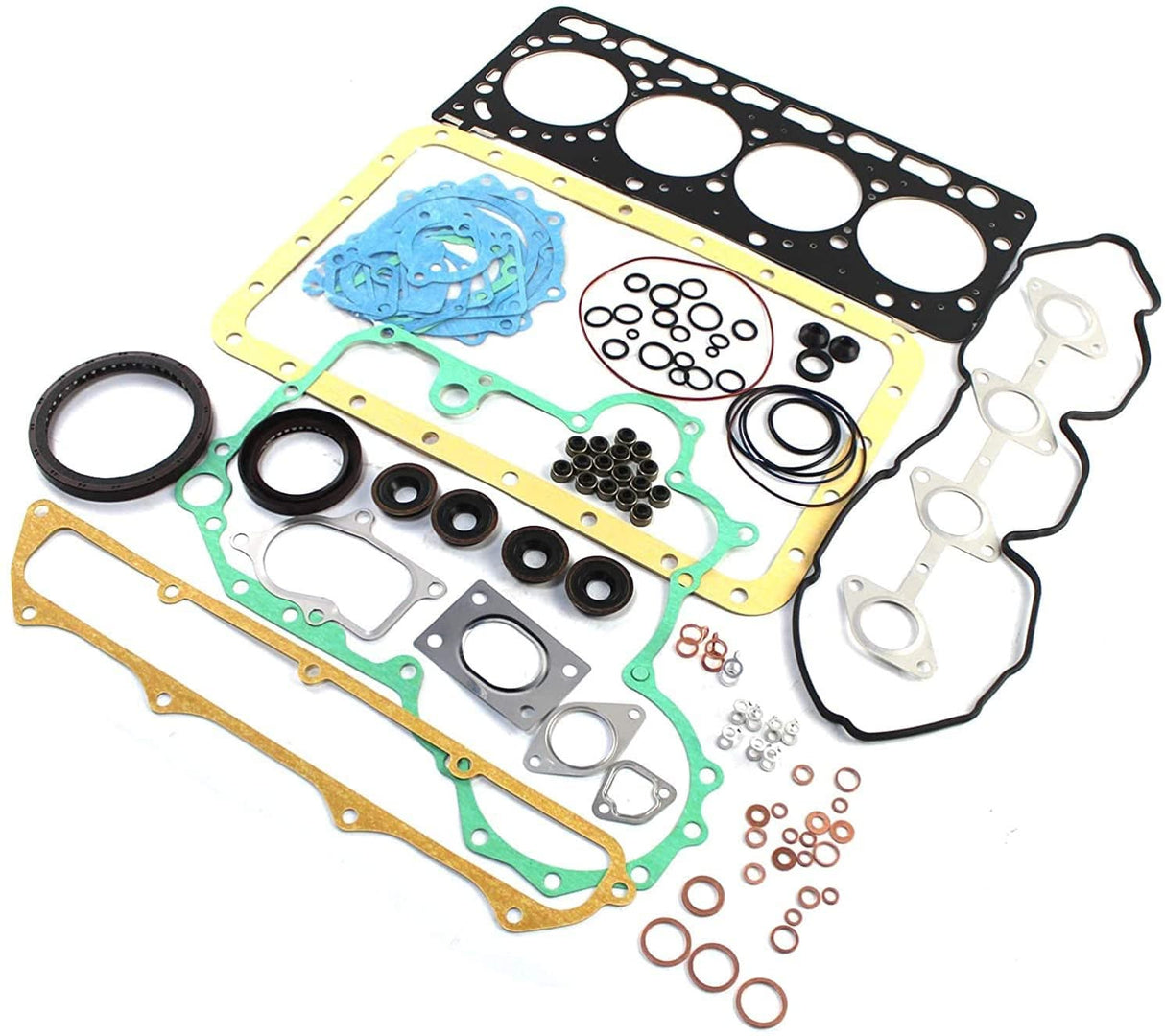 New V3800 Engine Full Gasket Kit for Kubota Aftermarket Replacement For Bobcat - Fab Heavy Parts