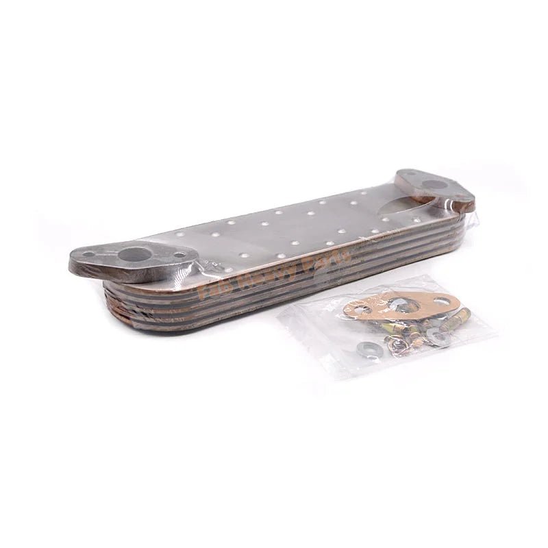 Oil Cooler For Mitsubishi S4K Engine Fits for Caterpillar 311 312 (5P) - Fab Heavy Parts