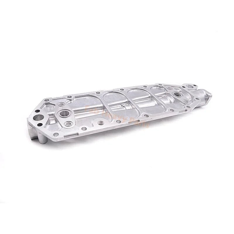 Oil Cooler Side Cover 6150 - 61 - 2124 6150612124 Fits For Komatsu 6D125 Engine - Fab Heavy Parts