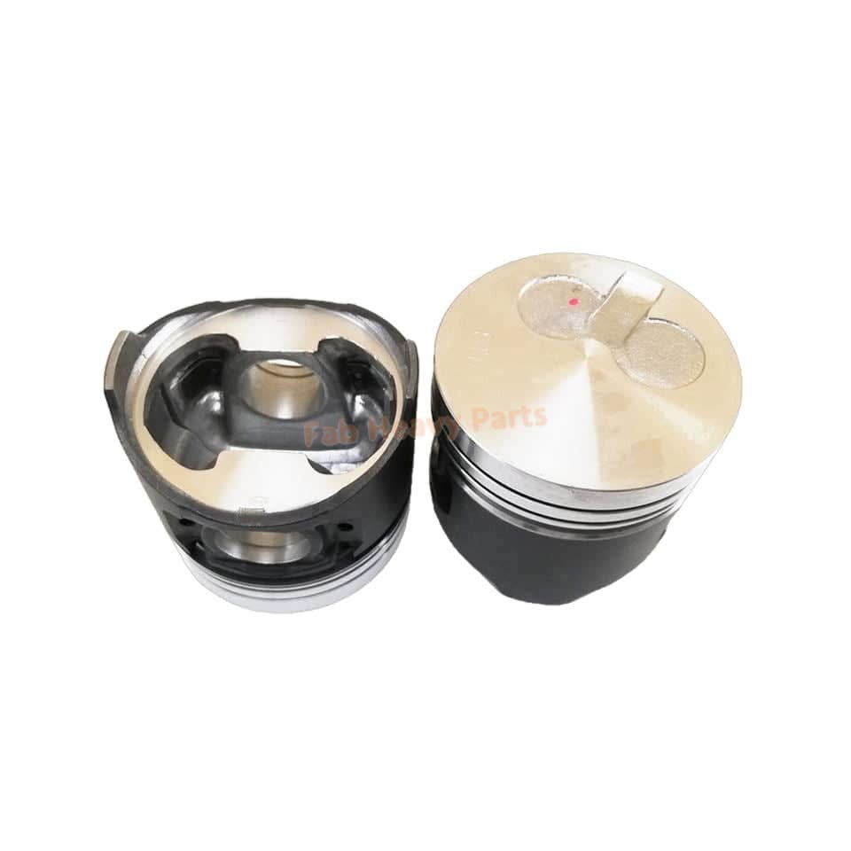 Piston Kit 119515 - 22080 YM119515 - 22080 for Yanmar Fits Komatsu Engine 2D70E - 5 3TNV70 2YM15 3YM20 - Fab Heavy Parts