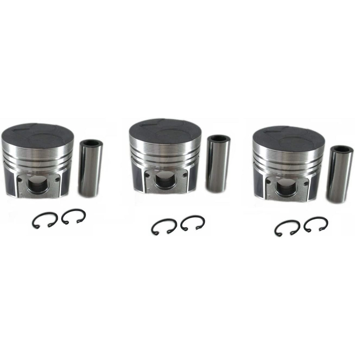 Pistons Set for Kubota Engine D905 Size Plus 0.5mm - Fab Heavy Parts
