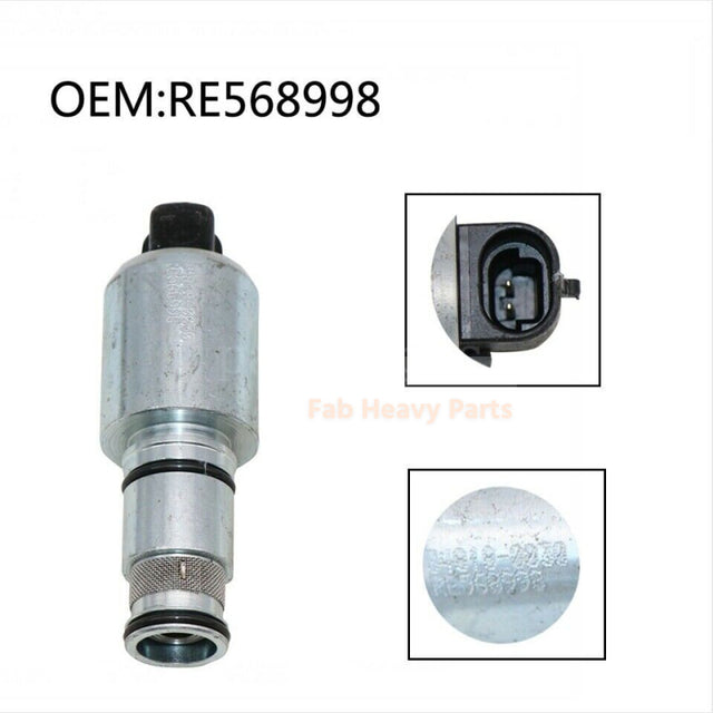 Solenoid Valve RE568998 for John Deere 9510R 9560R 9460R 9410R-Solenoid valve-Fab Heavy Parts