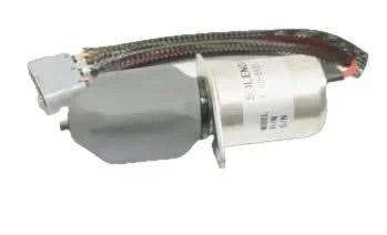 Shut Down Stop Solenoid SA - 4228 1751ES - 24A7UC10B1S5 for Woodward Engine, 24V - Fab Heavy Parts