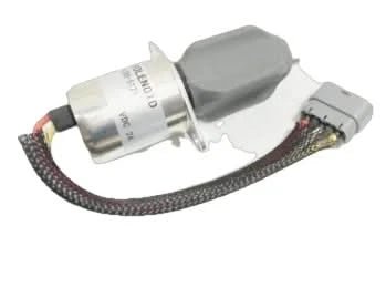 Shut Down Stop Solenoid SA - 4228 1751ES - 24A7UC10B1S5 for Woodward Engine, 24V - Fab Heavy Parts