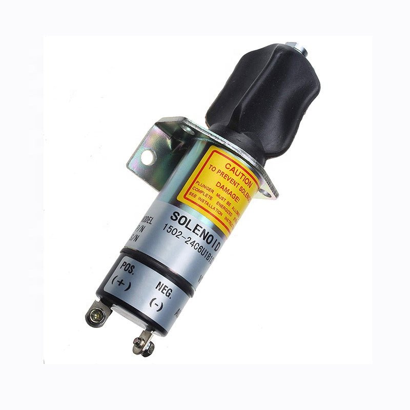 Shutoff Stop Solenoid 2848238 SA - 3453 - T for Perkins 6.354 Engine, 24V - Fab Heavy Parts