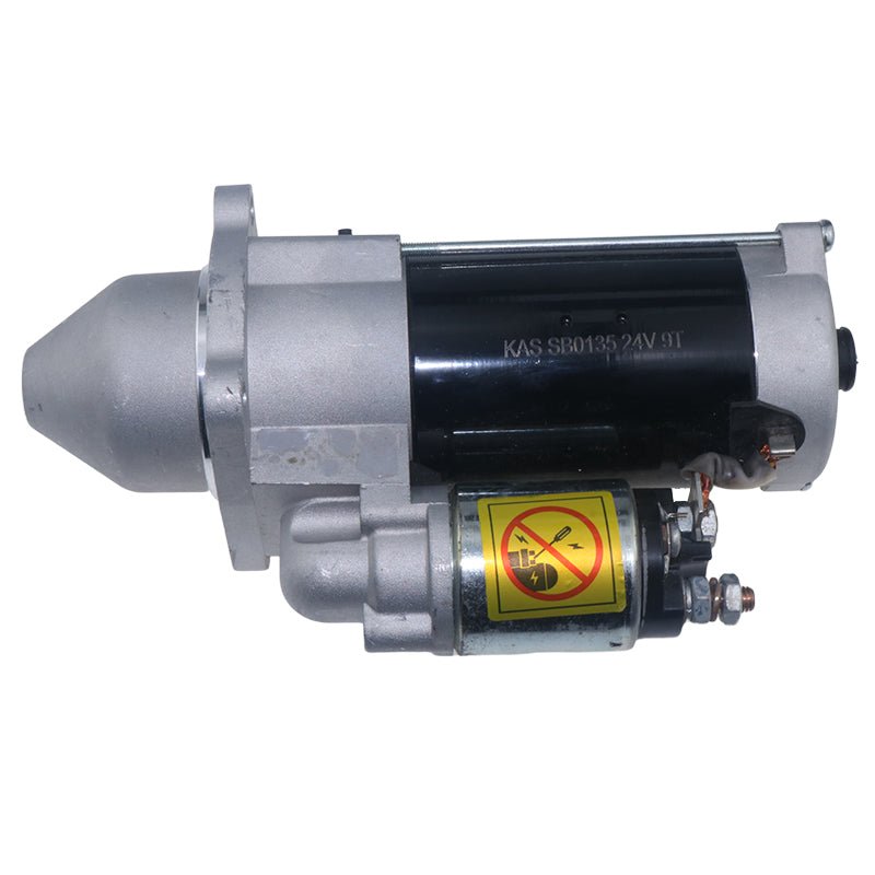 Starter Motor 01180804 for Deutz BF4M1012 BF6M1012 BF4M1013 BF6M1013 2012 2013 Engine 24V 4KW 9T - Fab Heavy Parts