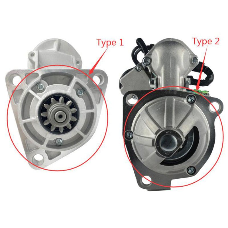 Starter Motor 65.26201 - 7044 for Doosan Daewoo Engine DD80 DB58T - Fab Heavy Parts