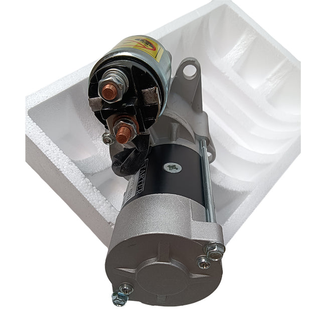 Starter Motor M2T64271 for Mitsubishi Engine 4DR5 Fits for Caterpillar Excavator E70Midi E70B EL70