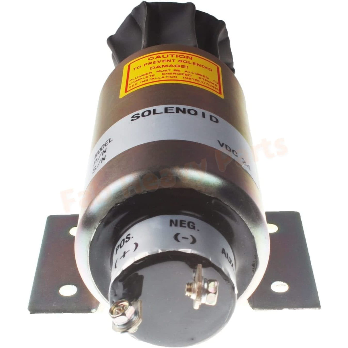 Stop Solenoid 2370 - 24ESU1B5S 04400 - 08801 04400 - 08800 for Mitsubishi S12R S16R SR Series Engine Genset 24V - Fab Heavy Parts