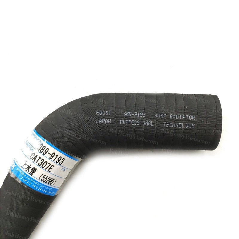 Upper Radiator Hose 3899193 389 - 9193 Fits for CAT Caterpillar 307E - Fab Heavy Parts