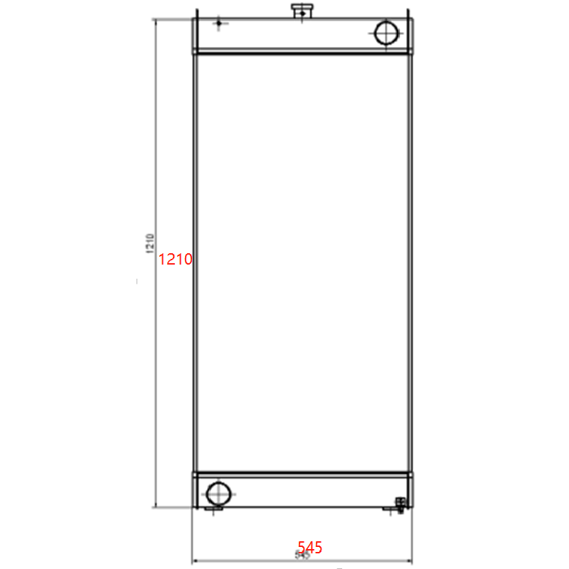 Fits For Komatsu Wheel Loader WA430-6 WA430-6E0 Hydraulic Radiator Core Assembly 424-03-41111