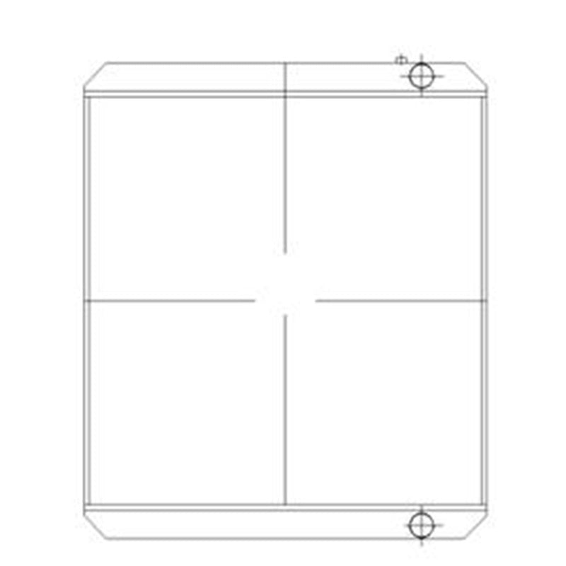 Hydraulic Radiator Core 11172698 for Volvo Wheel Loader L90B L90 L90C L90D