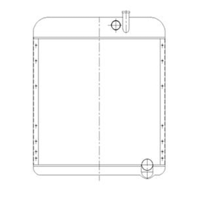 Nucleo del radiatore idraulico 1P-9959 1P9959 adatto per motolivellatrice Caterpillar CAT 140G 130G 12G 120G