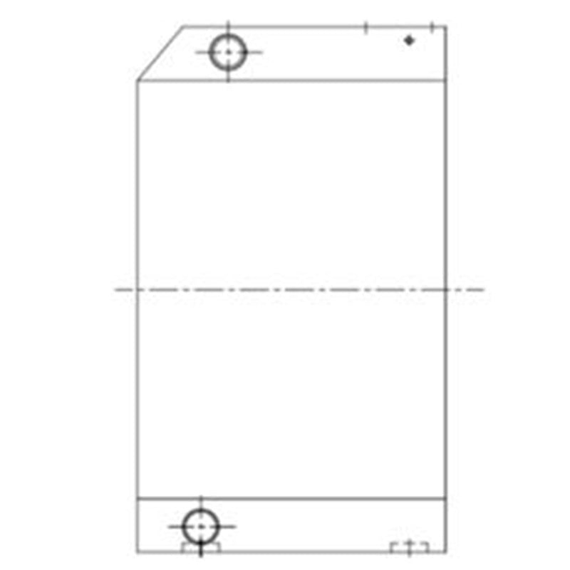 Hydraulic Radiator Core 30/926825 for JCB 8052 8056 8060